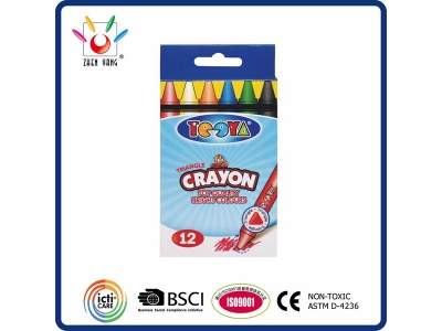 12 Jumbo Crayon in Color Box