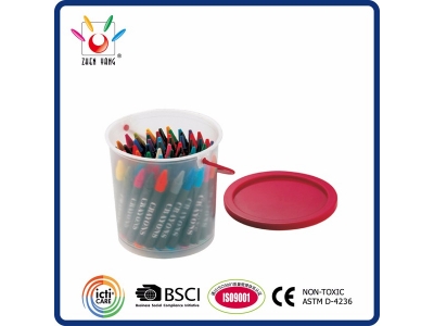 69 Wax Crayon in Plastic Drum