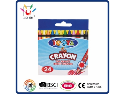 24 Water Soluble Crayon in Color Box