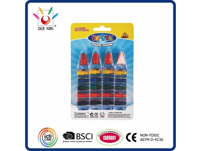 4 Stacking Crayon in Blister Pack